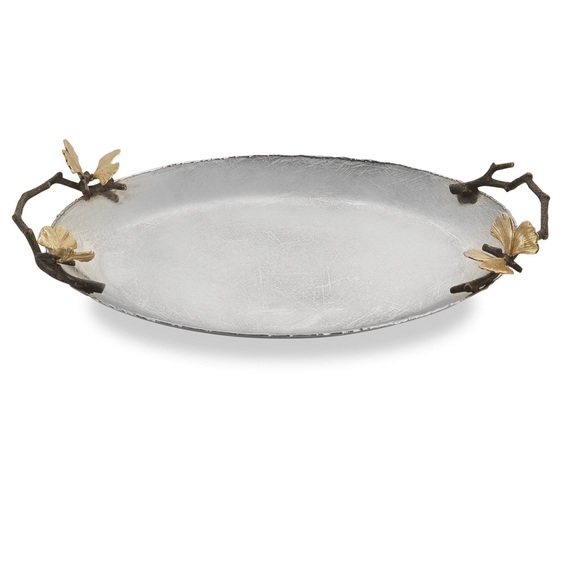 Michael Aram butterfly ginko medium tray - Picture 1 of 7